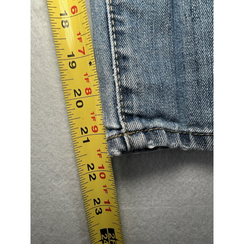 The Children Place Girls Jean Adjustable Waist Skinny Stretch Light Denim Size 7 - Picture 8 of 11